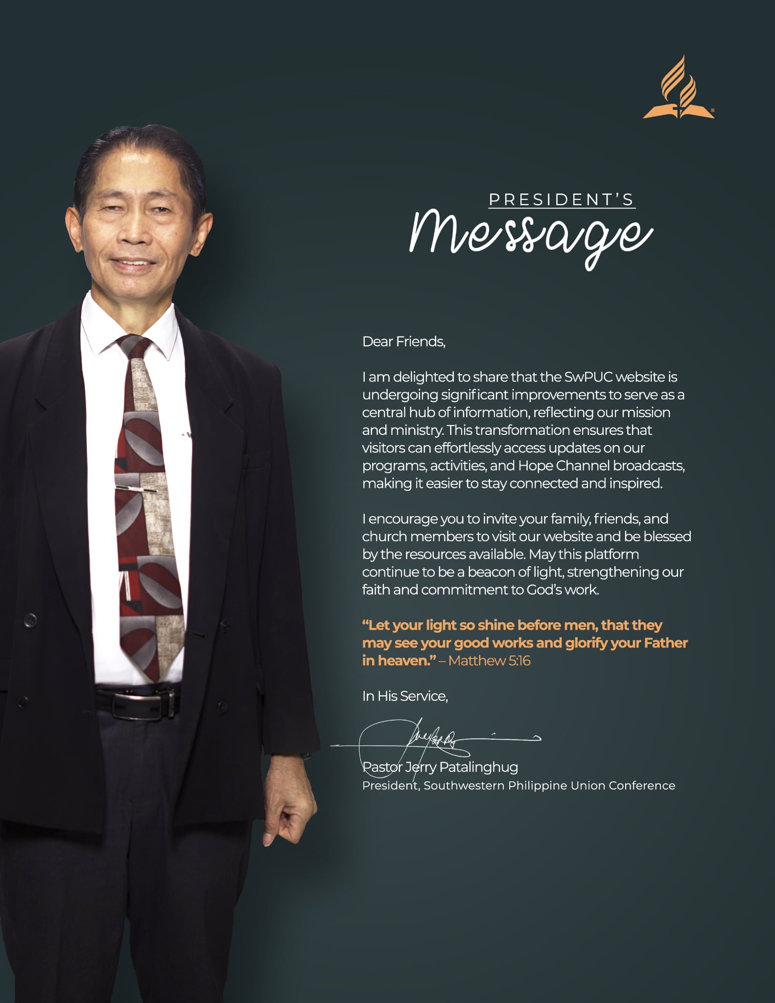 Message President